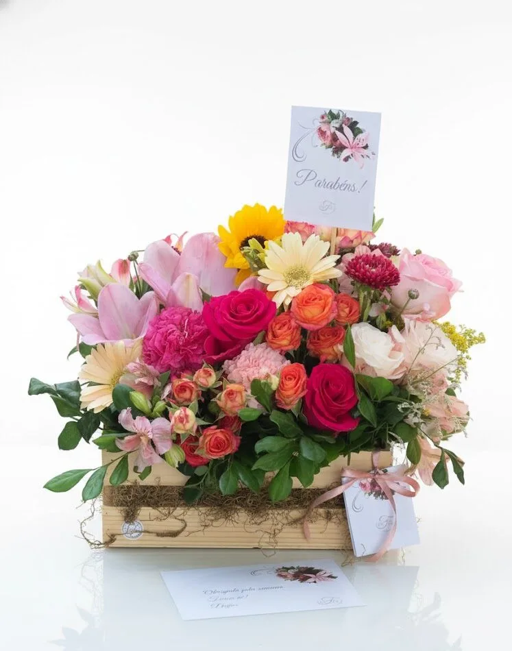 Engradado de Flores