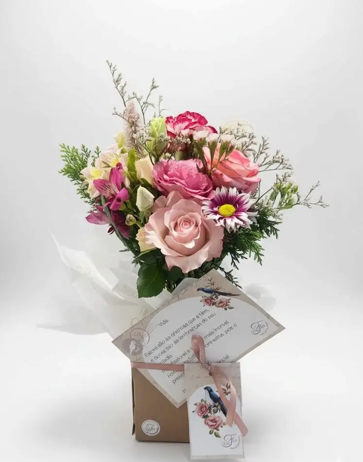 Garrafinha de Flores