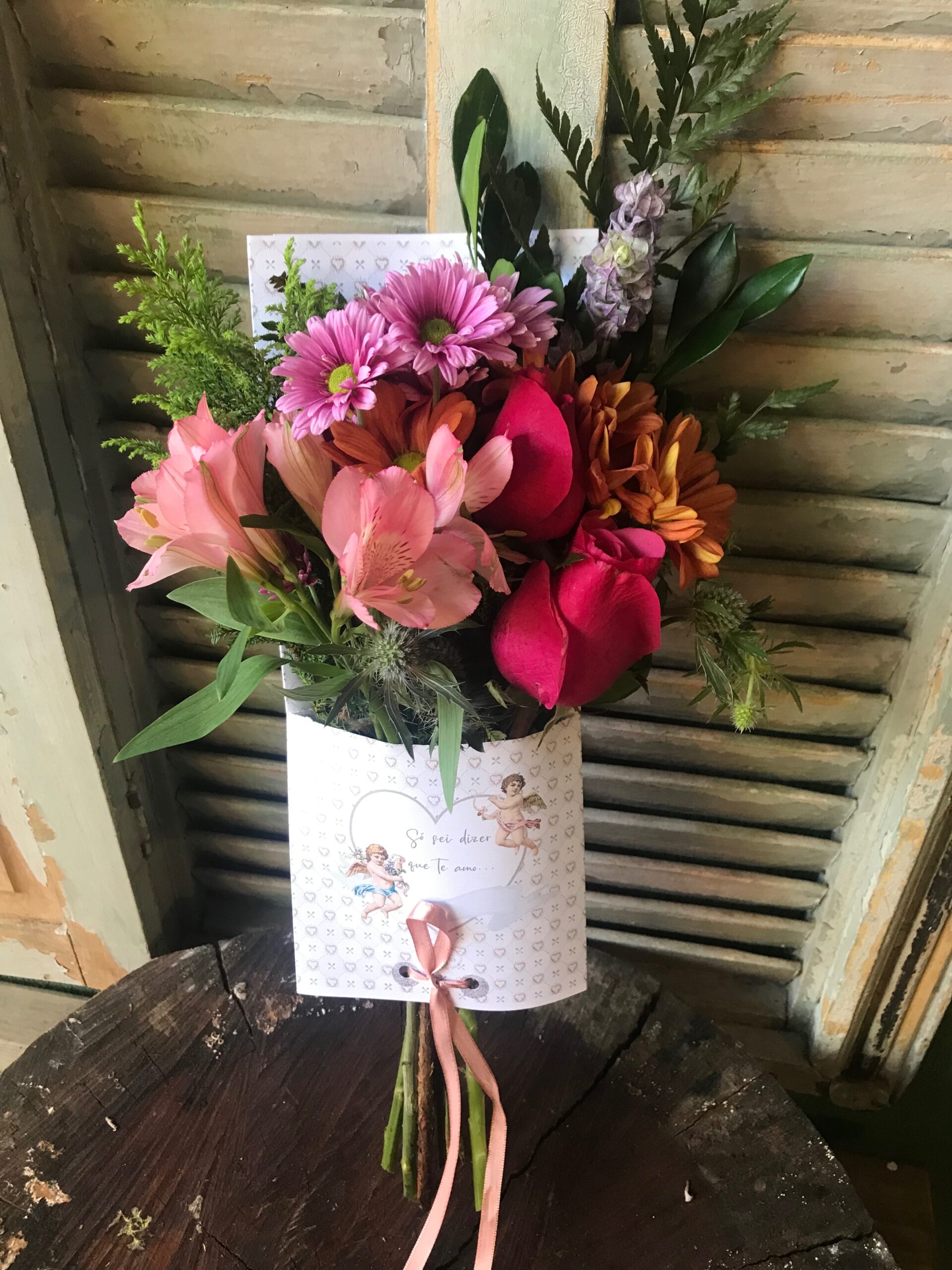 Cartão Flores Frescas - Imagem 3