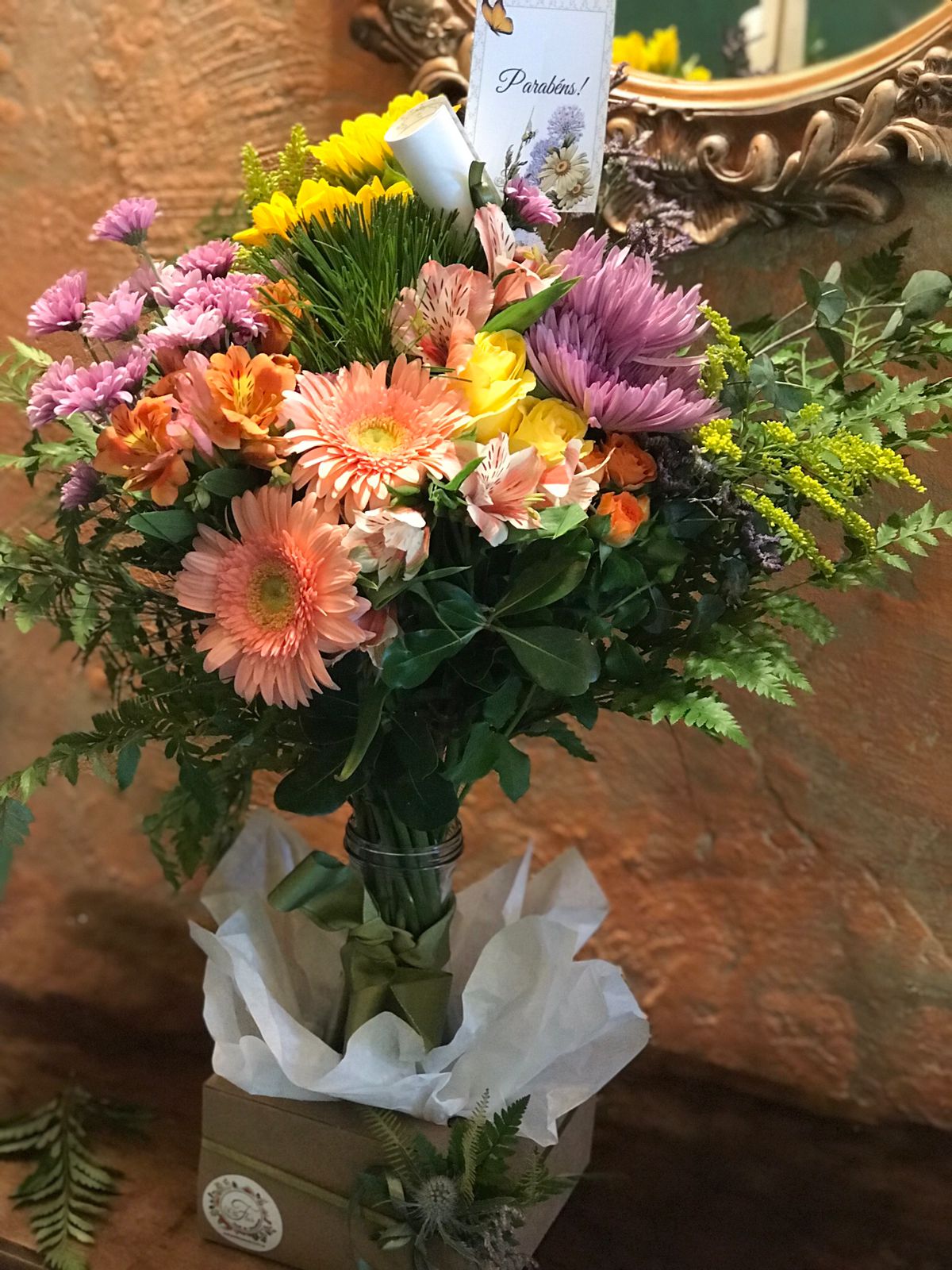 Garrafa de Flores
