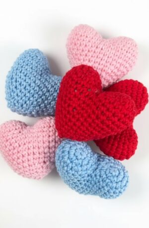 Coração Amigurume