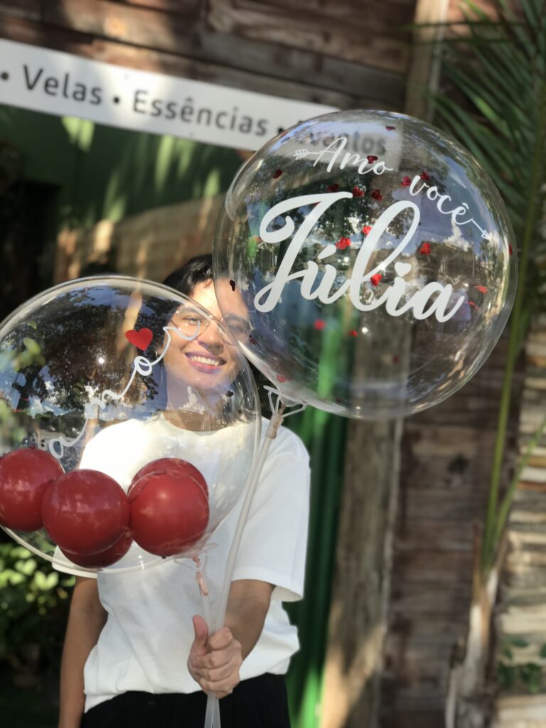 Balão Bubble Personalizado