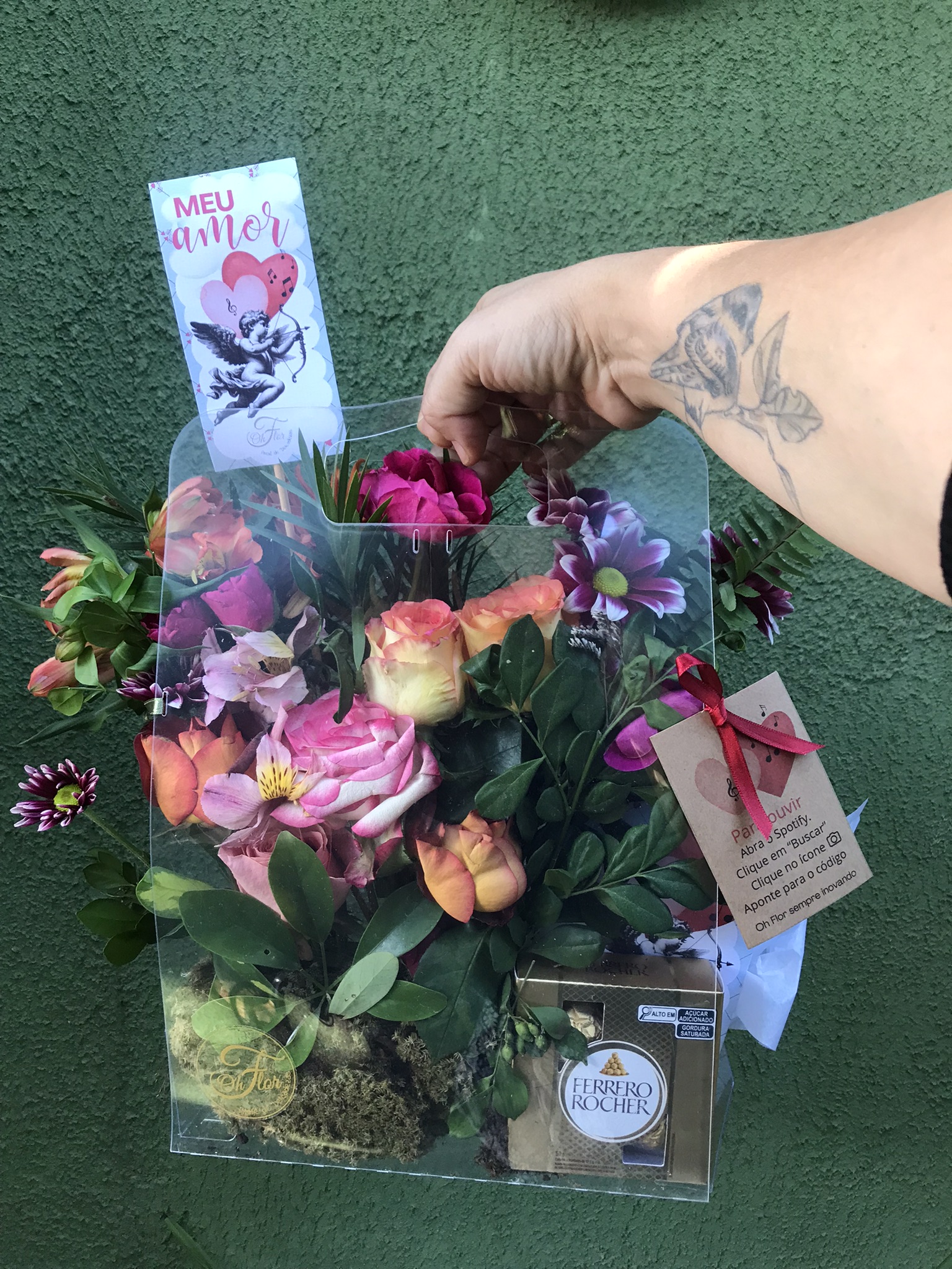 Latinha chocolate infantil