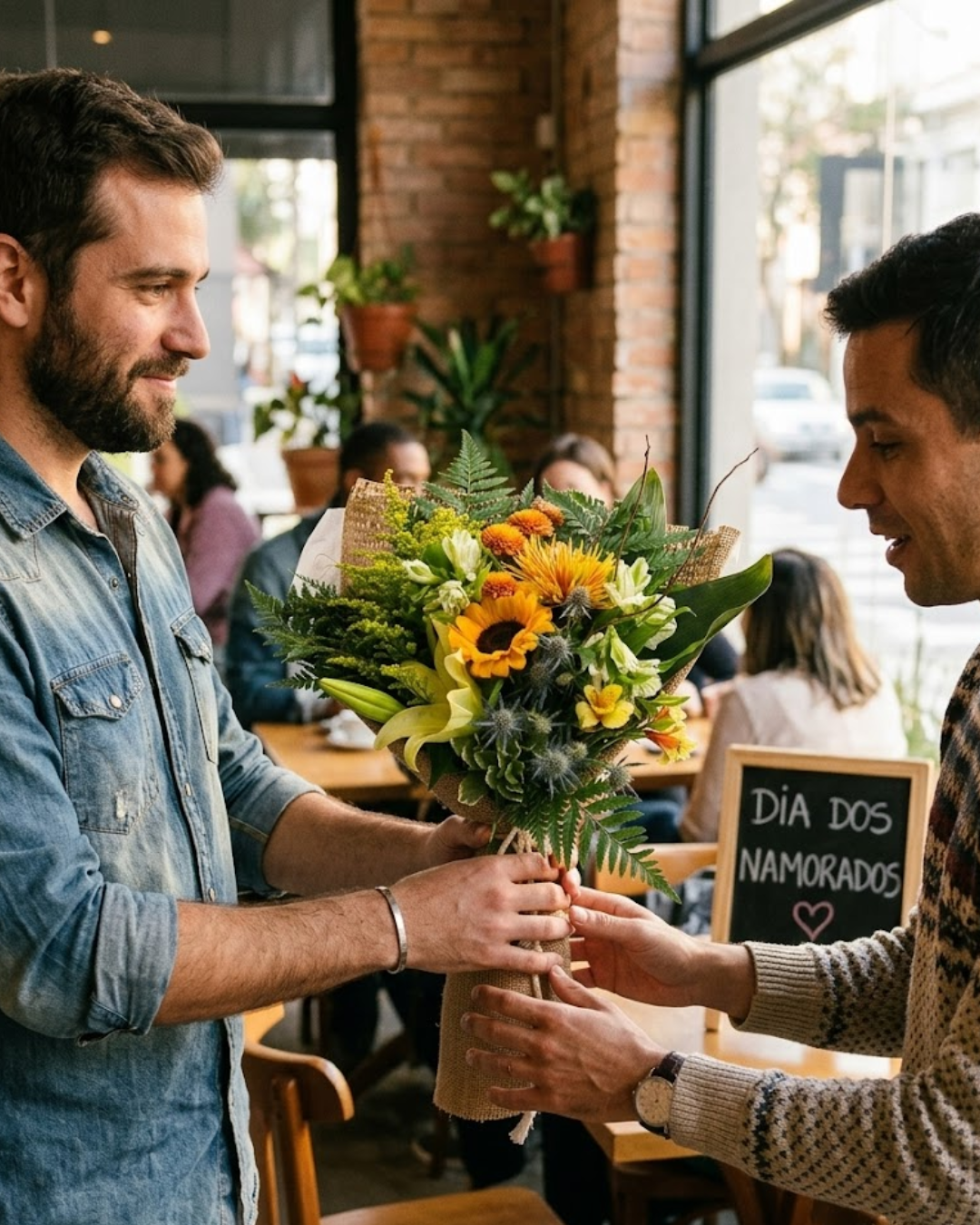Ramalhete de Flores para Homem