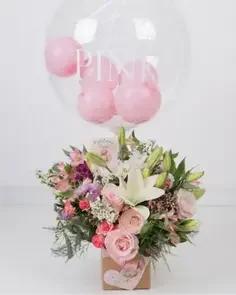 Caixa com Balão