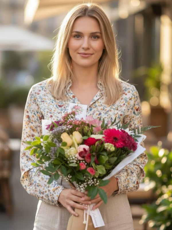 Dia da Mulher com Flores
